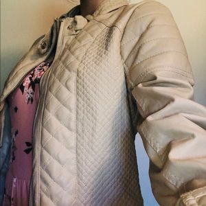 Therapy Light Leather Jacket, Size: M